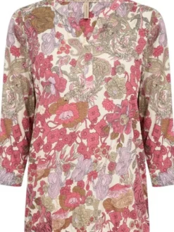 SC-FELICITY AOP 536 Bluse Pink