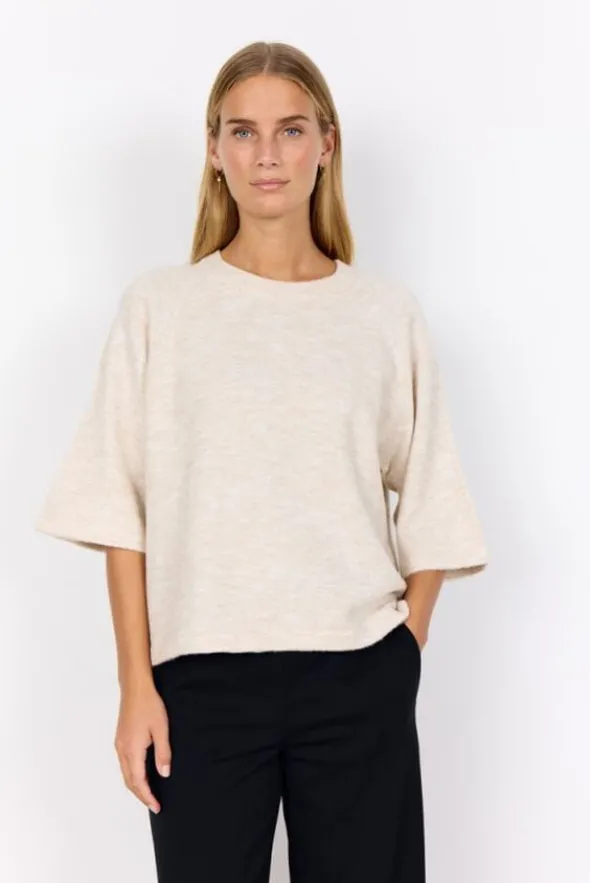 SC-ORLEAN 1 Pullover Creme