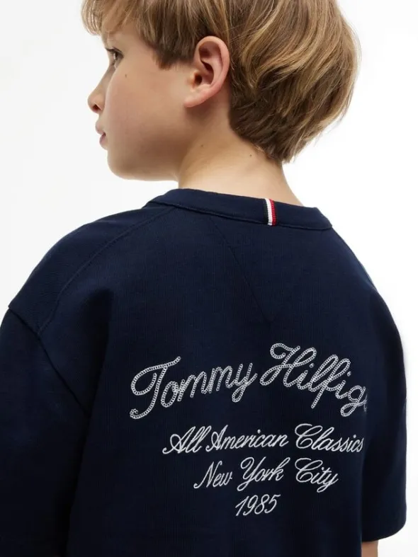 SCRIPT GRAPHIC T-SHIRT SS