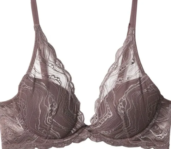 Sensual Lace Plunge Bra