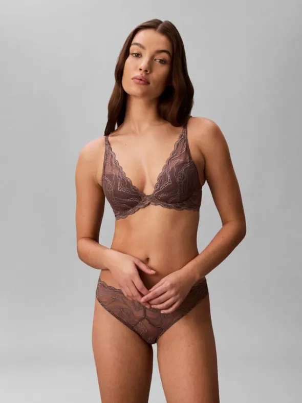Sensual Lace Plunge Bra