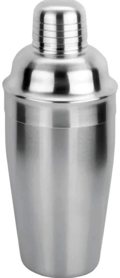 "Shaker med sil 0,5 liter 20,8 cm Matt stÃ¥l"