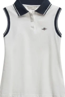 Shield Sleeveless Polo Top