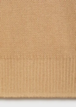 Short-sleeved crop sweater
