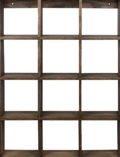 SHOWCASE set box, oak dark oiled