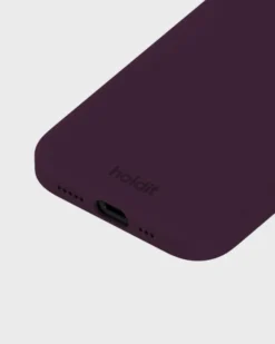 Silicone Case iPhone 15 Deep Plum