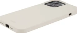 Silicone Case iPhone 15 ProMax Light Beige