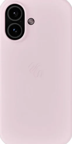 Silicone Case MagSafe Compatible iPhone 17 Pale Pink