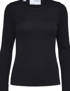 SLFDIANNA LS O-NECK TOP NOOS