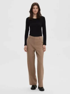 SLFDIANNA LS O-NECK TOP NOOS