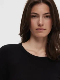 SLFDIANNA LS O-NECK TOP NOOS