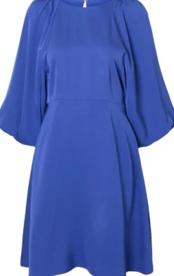 SLFLAURINA 3/4 SHORT OPEN BACK DRES