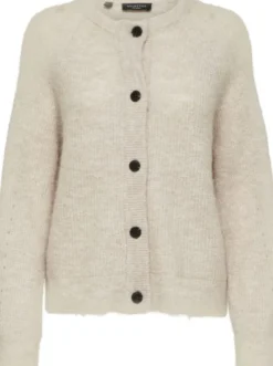 SLFLULU LS ALPACA BLEND KNIT SHORT CARDIGAN NOOS