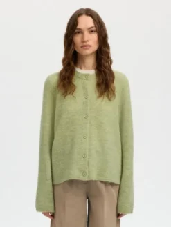 SLFLULU NEW LS KNIT CARDIGAN NOOS