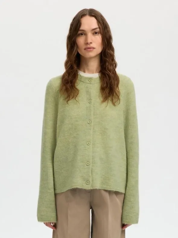 SLFLULU NEW LS KNIT CARDIGAN NOOS