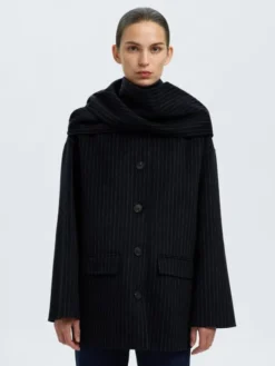SLFPAM HANDMADE SCARF PIN STRIPE JK