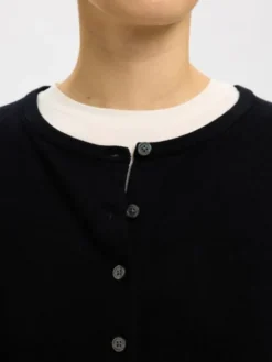 SLFTHEA LS KNIT MERINO CARDIGAN NOO