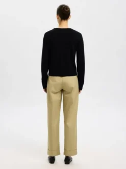 SLFTHEA LS KNIT MERINO CARDIGAN NOO