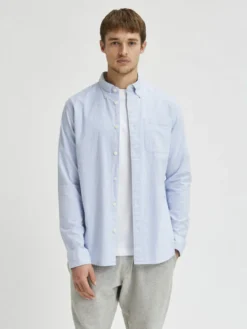 SLHREGRICK-OX FLEX SHIRT LS S NOOS