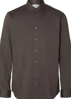 SLHSLIM-PERFORMANCE SHIRT LS NOOS