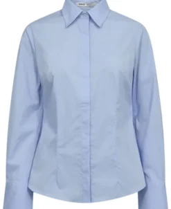 Slim-fit poplin shirt