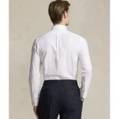 Slim Fit Stretch Poplin Shirt