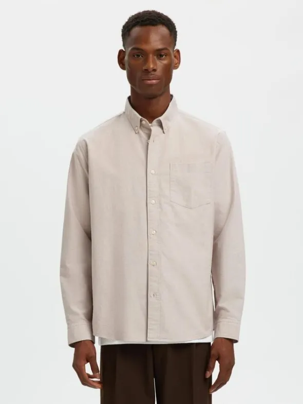 SLMREGCOLE RICK-OX SHIRT LS NOOS