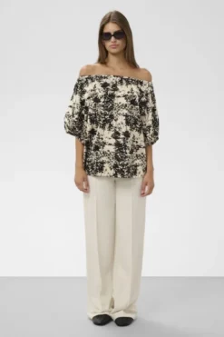 SLNaelle Printed Blouse SS