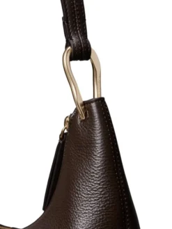 SLOUCHY LEATHER SHOULDER BAG