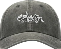 Soft Washed 6 Panel Cap - Black