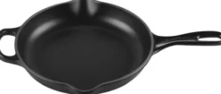 Stegepande i støbejern 23cm Matte Black