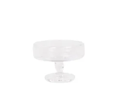 0405 Stem Glass Set of Two | Clear | Wide