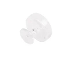 0405 Stem Glass Set of Two | Clear | Wide
