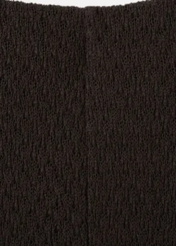 Straight knitted trousers