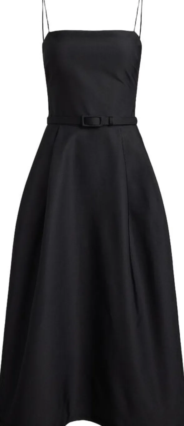 STRUCTURED FAILLE-WVN-DRESSES