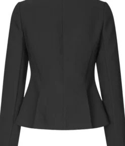 2360 Structured Crepe, Square Neckline Tailored Jacket