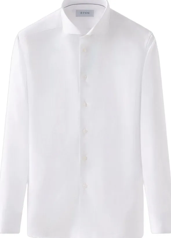 Super Slim Fit Light Blue Signature Twill Shirt