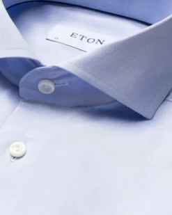 Super Slim Fit Light Blue Signature Twill Shirt