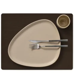 Table Mat Square L Corduroy Hazel