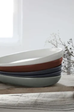 "Tallerken flat Pacifica 27 cm Vanilla Keramikk"
