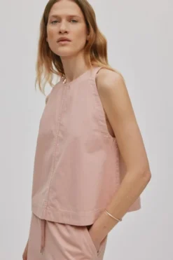 Texture canvas halter top - Kaley