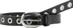 Thin eyelets belt