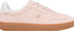 TH Monogram Plaque Suede Trainers