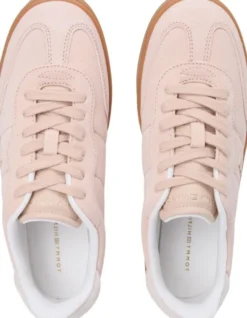 TH Monogram Plaque Suede Trainers