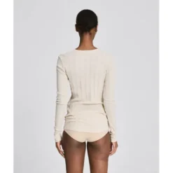Thyra L/S Cotton Top Drop Needle GOTS