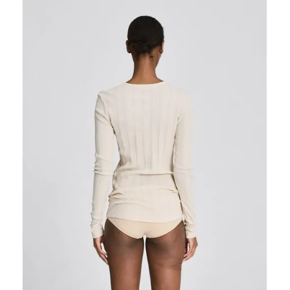 Thyra L/S Cotton Top Drop Needle GOTS