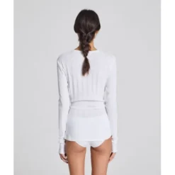 Thyra L/S Cotton Top Drop Needle GOTS 243975