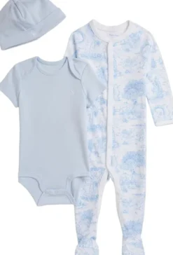Toile Cotton 3-Piece Gift Set