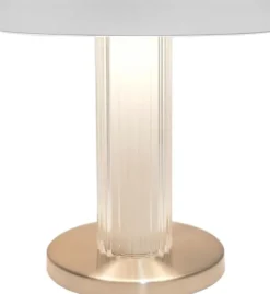 TREZZI PORTABLE TABLE LED WHITE