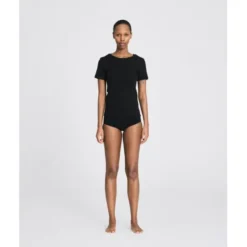 Trille Cotton Top 1x1 Rib Tee GOTS